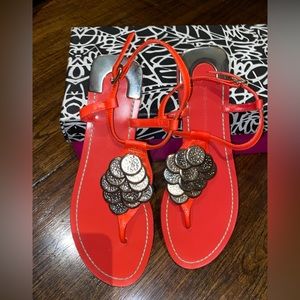 Diane von Furstenberg, Daisy, Size 7.5, Worn Once